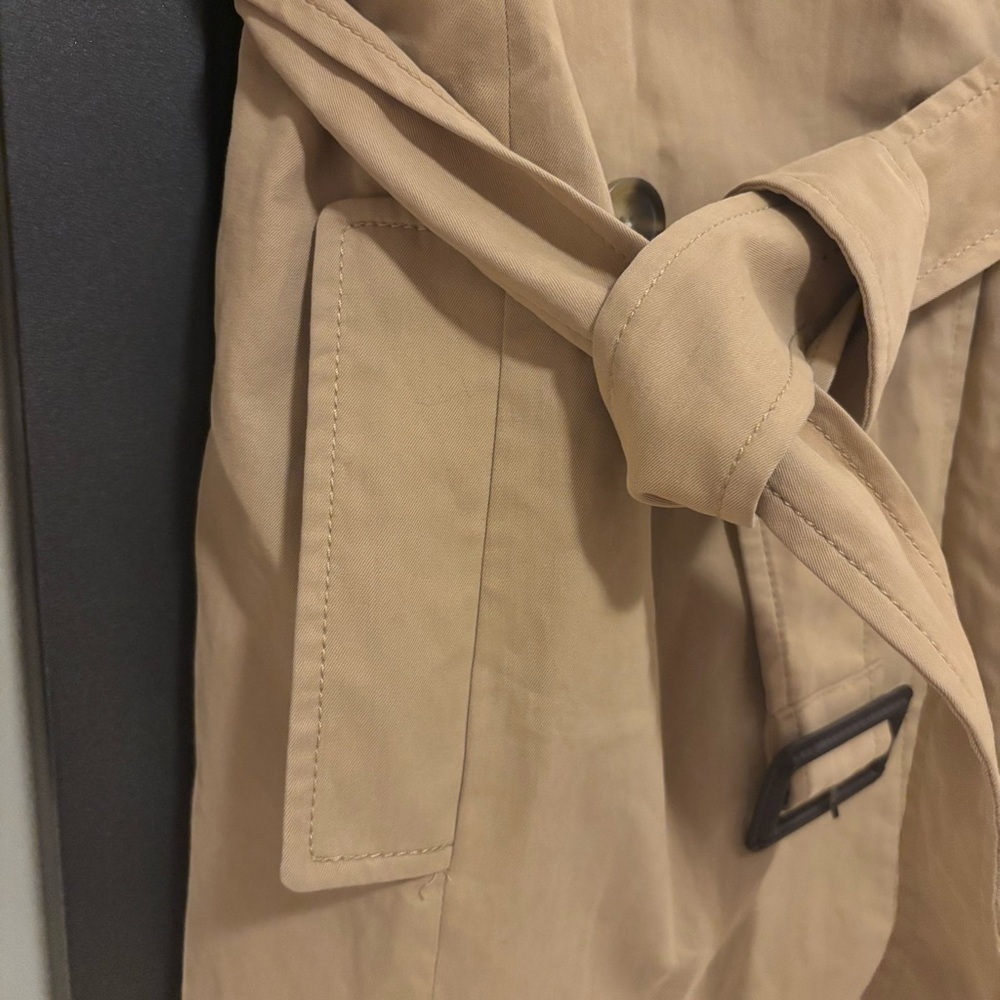 J Crew Women’s Belted Trench - size 00​​ - Picture 6 of 10